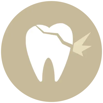 Chipped tooth
